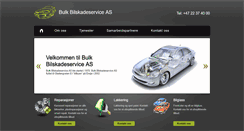 Desktop Screenshot of bulkbilskadeservice.no